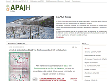 Tablet Screenshot of apajh09.org